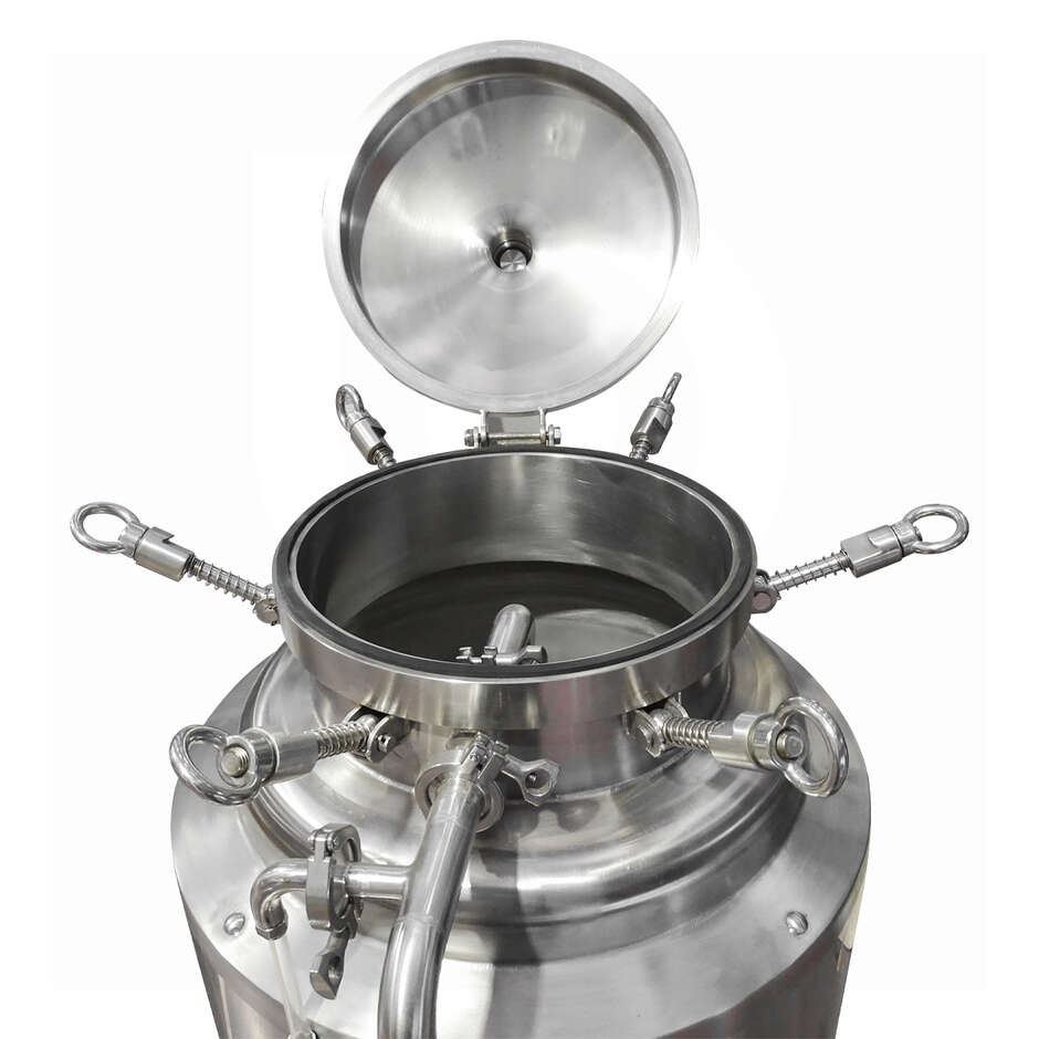 Isobarer Gekühlter Edelstahltank 100 liter - 60° Konische  Boden